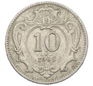 10 геллеров 1909 года Австрия — Фото №1