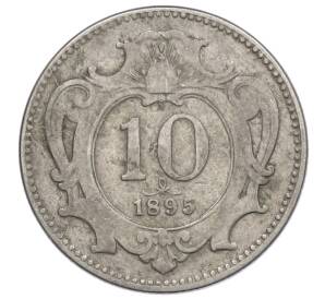 10 геллеров 1895 года Австрия — Фото №1