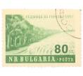Почтовая марка 80 стотинок 1957 года Болгария «Неделя леса — Поле» (Артикул: P2-0306) — Фото №1