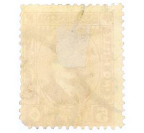 Почтовая марка 5 миллим 1929 года Египет «Король Фуад I» — Фото №2