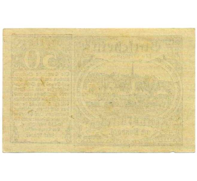 Банкнота 50 геллеров 1920 года Австрия — Штайнеркирхен ам Иннбах (Нотгельд) (Артикул: B2-13965) — Фото №2