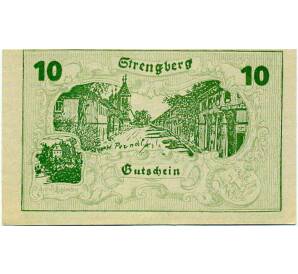 10 геллеров 1920 года Австрия — Коммуна Штренгберг (Нотгельд) — Фото №1