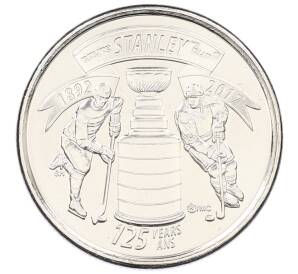 25 центов 2017 года Канада «125 лет Кубку Стенли» — Фото №1
