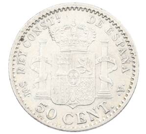 50 сентимо 1904 года Испания — Фото №2