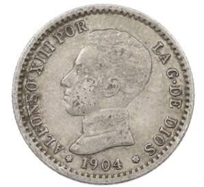 50 сентимо 1904 года Испания — Фото №1