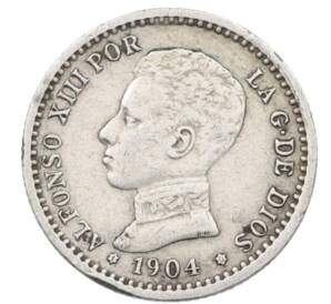 50 сентимо 1904 года Испания — Фото №1