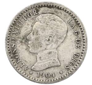 50 сентимо 1904 года Испания — Фото №1