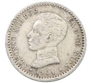 50 сентимо 1904 года Испания — Фото №1