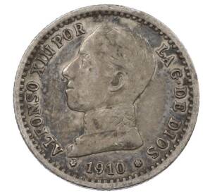 50 сентимо 1910 года Испания — Фото №1