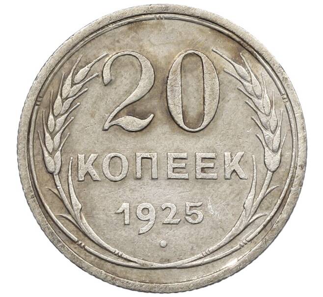 Монета 20 копеек 1925 года (Артикул: K10-1572) — Фото №1