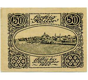 50 геллеров 1920 года Австрия — Тауфкирхен-ан-дер-Прам (Нотгельд) — Фото №1
