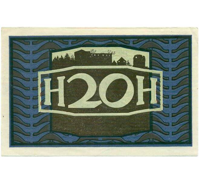 Банкнота 20 геллеров 1920 года Австрия — Коммуна Нойфельден (Нотгельд) (Артикул: B2-14222) — Фото №1