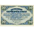 Банкнота 20 геллеров 1920 года Австрия — Парз (Нотгельд) (Артикул: B2-14292) — Фото №1