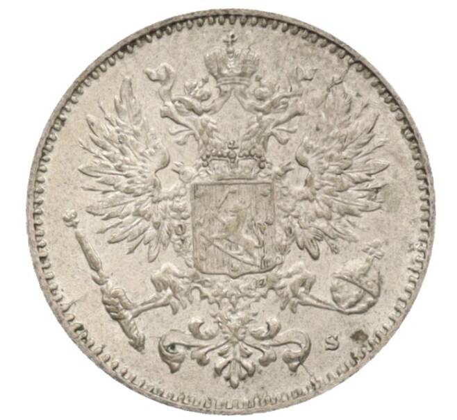 Монета 50 пенни 1914 года Русская Финляндия (Артикул: K10-1586) — Фото №2