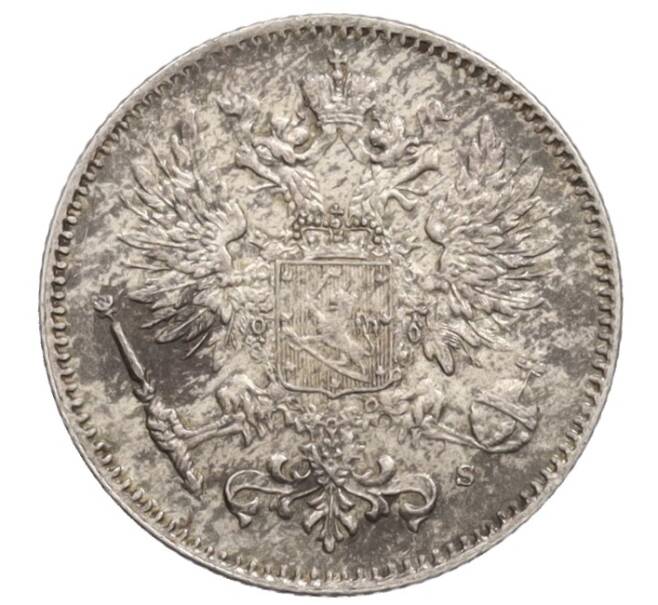 Монета 50 пенни 1915 года Русская Финляндия (Артикул: K10-1588) — Фото №2