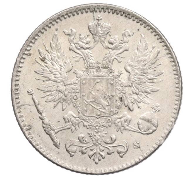 Монета 50 пенни 1916 года Русская Финляндия (Артикул: K10-1598) — Фото №2