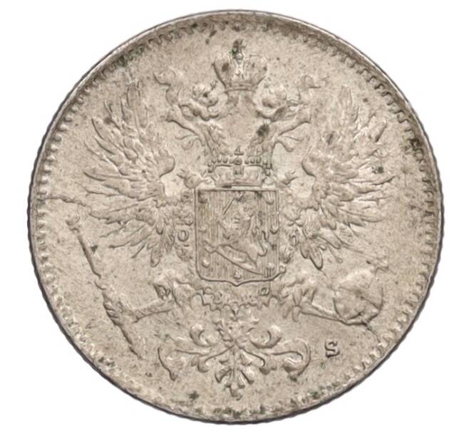 Монета 50 пенни 1916 года Русская Финляндия (Артикул: K10-1600) — Фото №2