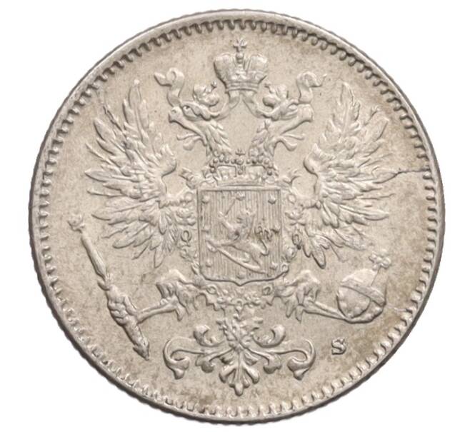 Монета 50 пенни 1916 года Русская Финляндия (Артикул: K10-1601) — Фото №2