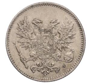 50 пенни 1917 года Русская Финляндия — Орел без корон (Временное правительство) — Фото №2