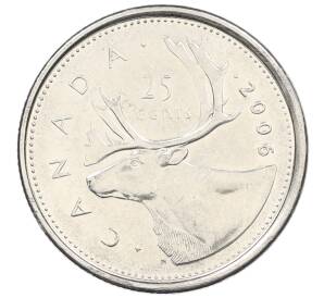 25 центов 2006 года Канада — Фото №1