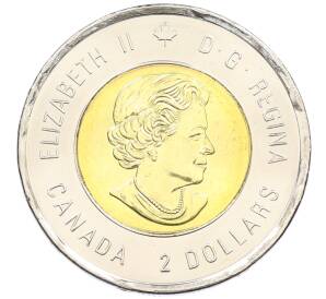 2 доллара 2021 года Канада «100 лет открытию инсулина» — Фото №2