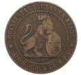 Монета 2 сентимо 1870 года Испания (Артикул: K10-1807) — Фото №2
