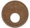 Монета 2 рейхспфеннига 1937 года D Германия (Артикул: K10-1622) — Фото №1