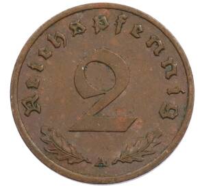 2 рейхспфеннига 1940 года A Германия — Фото №2