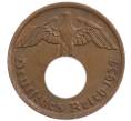 Монета 2 рейхспфеннига 1937 года D Германия (Артикул: K10-1631) — Фото №1