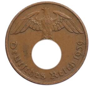 2 рейхспфеннига 1939 года G Германия — Фото №1