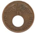 Монета 2 рейхспфеннига 1937 года D Германия (Артикул: K10-1636) — Фото №1