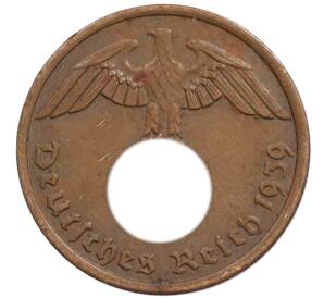 2 рейхспфеннига 1939 года A Германия — Фото №1