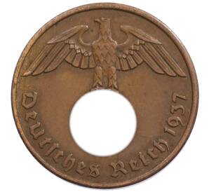 2 рейхспфеннига 1937 года A Германия — Фото №1