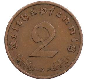 2 рейхспфеннига 1937 года A Германия — Фото №2