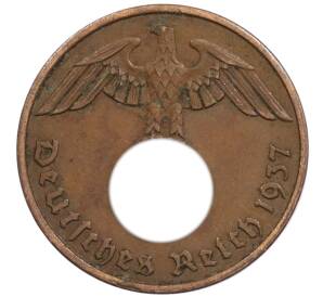 2 рейхспфеннига 1937 года A Германия — Фото №1