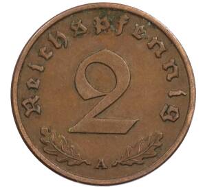 2 рейхспфеннига 1937 года A Германия — Фото №2
