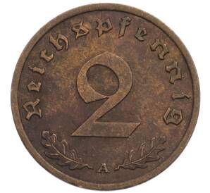 2 рейхспфеннига 1940 года A Германия — Фото №2