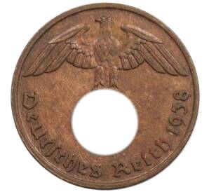2 рейхспфеннига 1938 года B Германия — Фото №1
