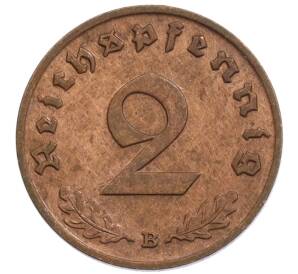 2 рейхспфеннига 1938 года B Германия — Фото №2