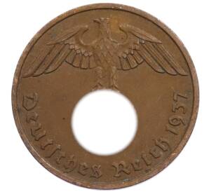 2 рейхспфеннига 1937 года A Германия — Фото №1