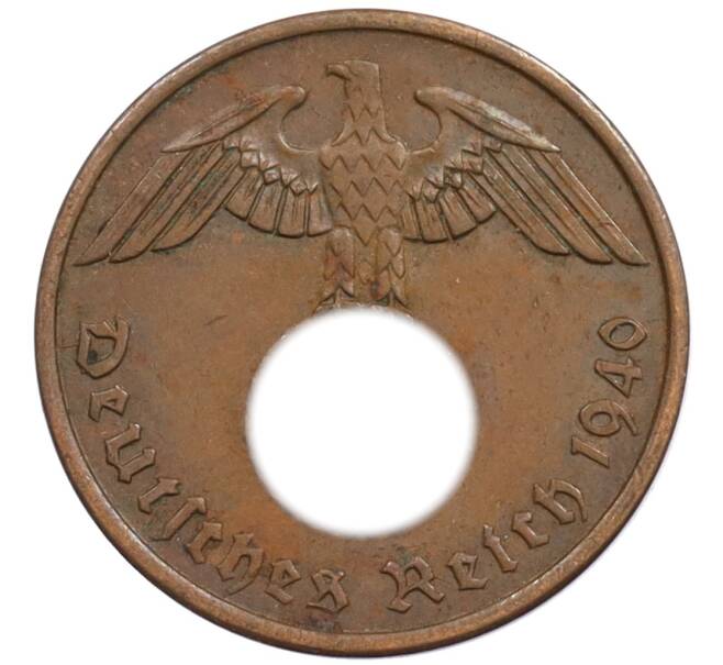 Монета 2 рейхспфеннига 1940 года A Германия (Артикул: K10-1680) — Фото №1