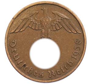 2 рейхспфеннига 1938 года A Германия — Фото №1