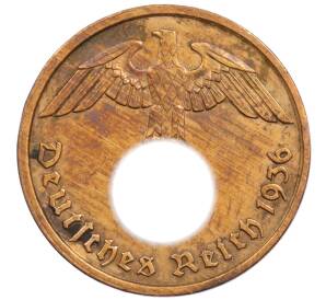 2 рейхспфеннига 1936 года D Германия — Фото №1