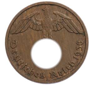 2 рейхспфеннига 1936 года D Германия — Фото №1