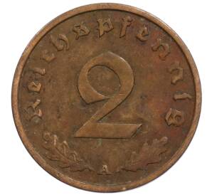2 рейхспфеннига 1936 года A Германия — Фото №2