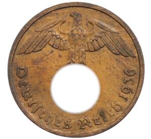2 рейхспфеннига 1936 года D Германия — Фото №1