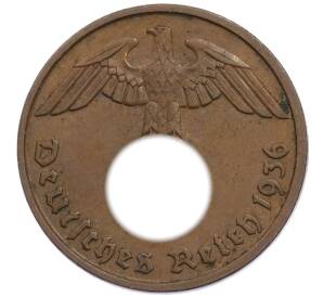 2 рейхспфеннига 1936 года D Германия — Фото №1