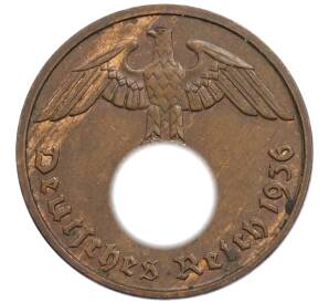 2 рейхспфеннига 1936 года D Германия — Фото №1