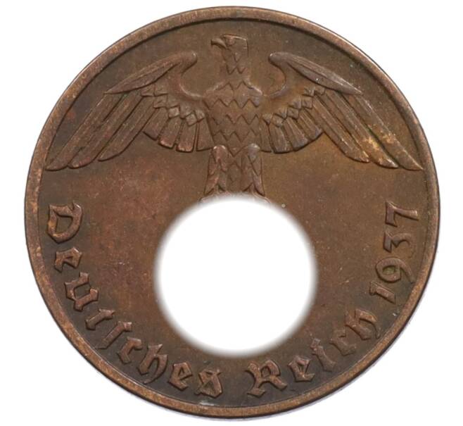 Монета 1 рейхспфенниг 1937 года A Германия (Артикул: K10-1741) — Фото №1