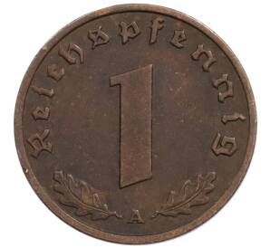 1 рейхспфенниг 1937 года A Германия — Фото №2